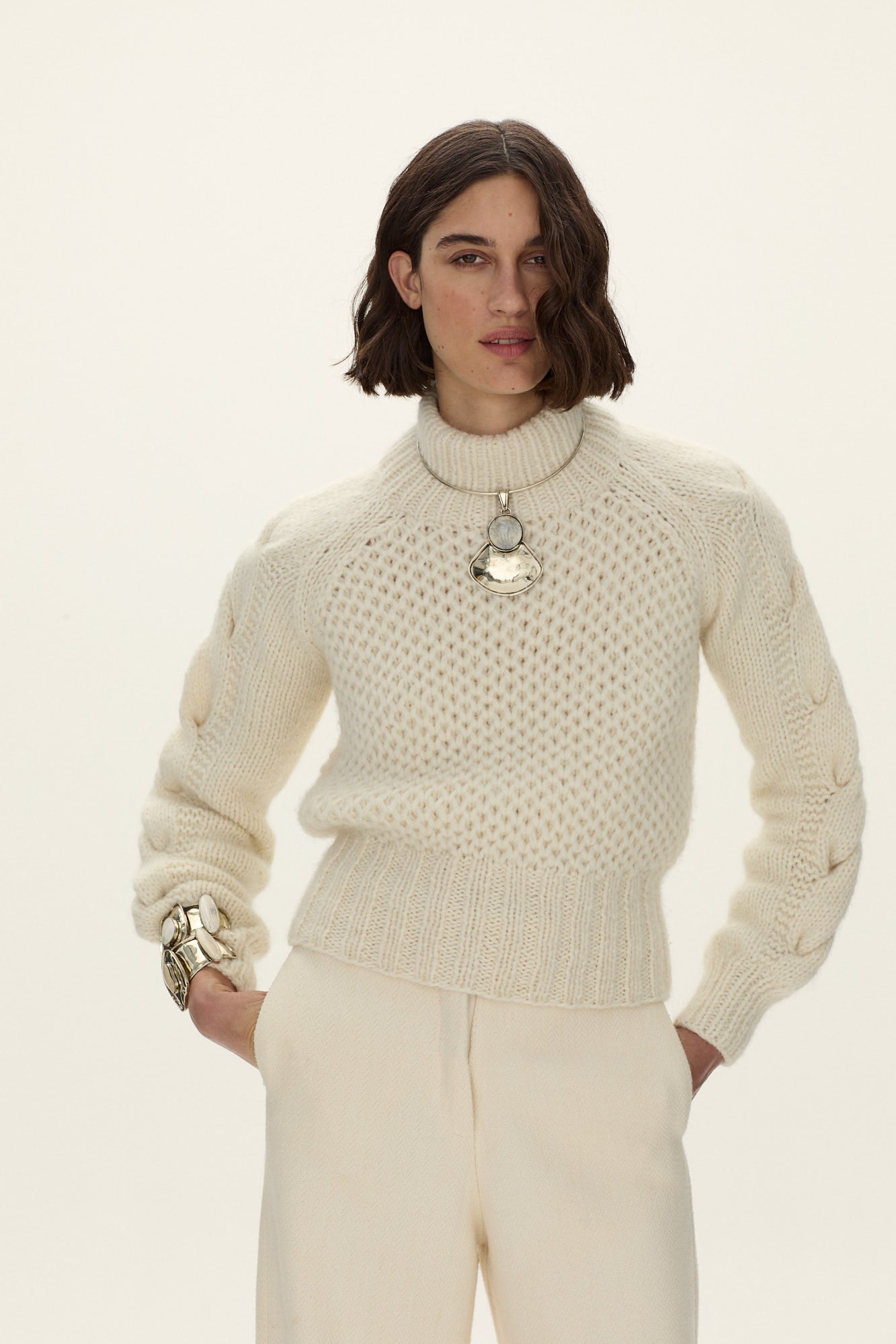 Ampi HandKnitted Alpaca-Wool Sweater