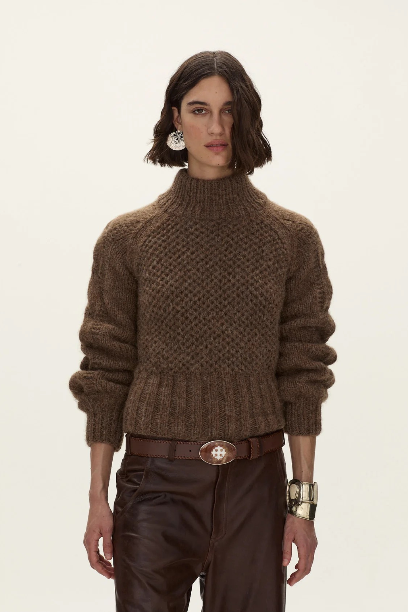Ampi HandKnitted Alpaca-Wool Sweater