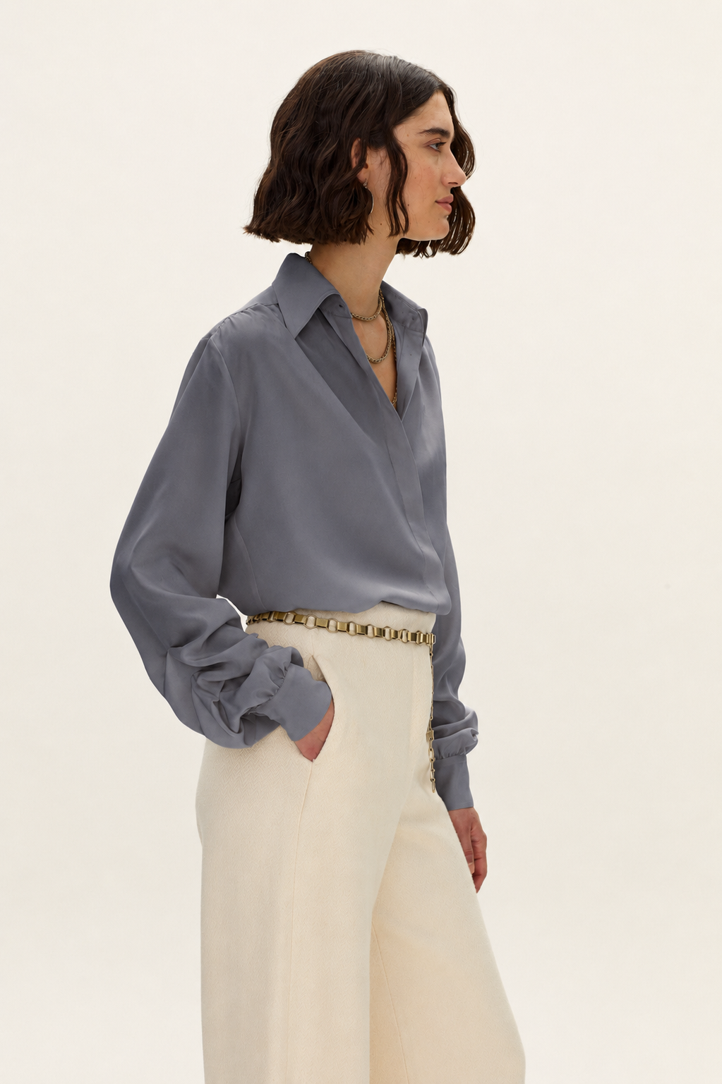 Azabache Silk Shirt