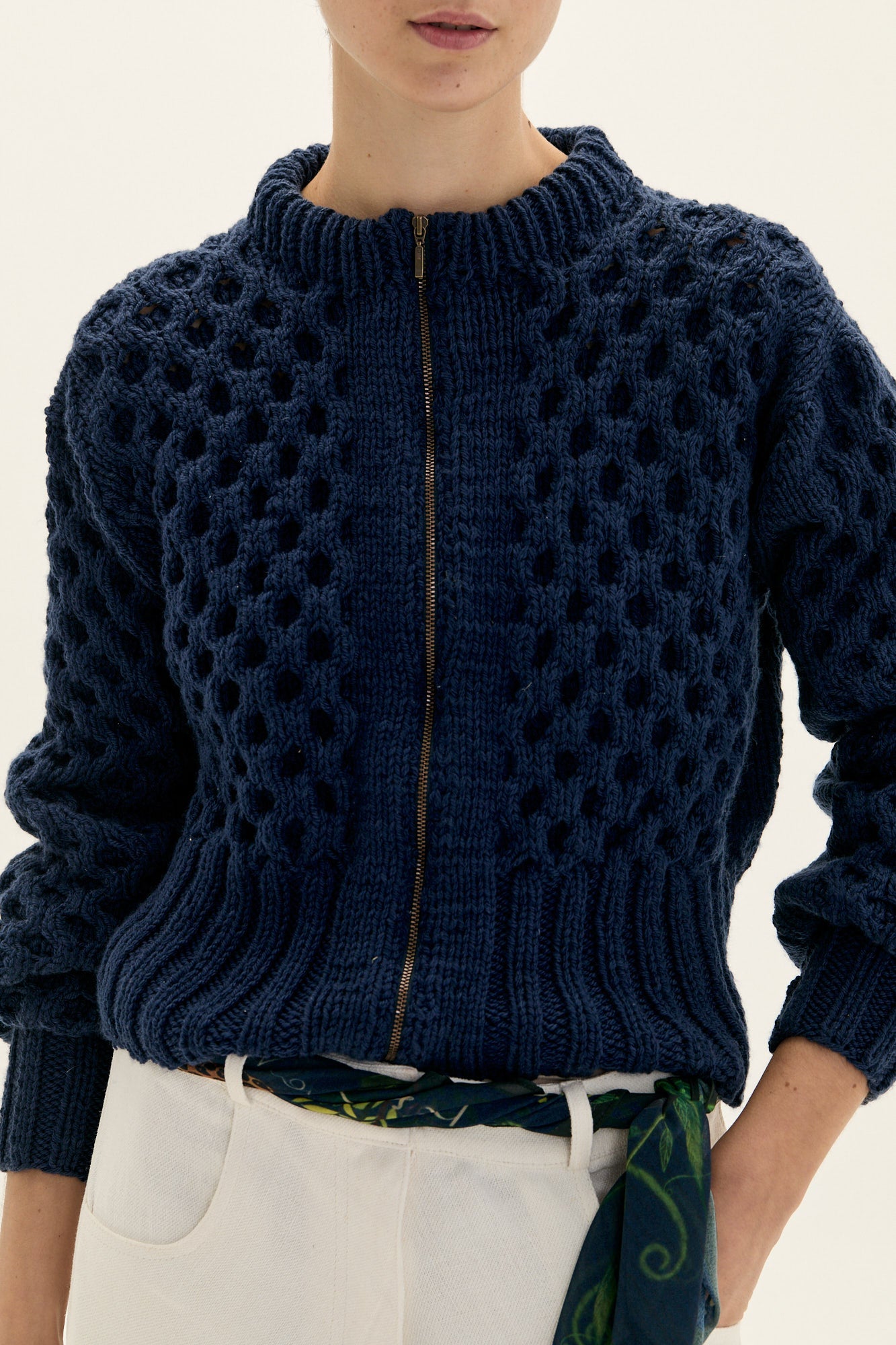 Cardon Hand Knitted Bomber