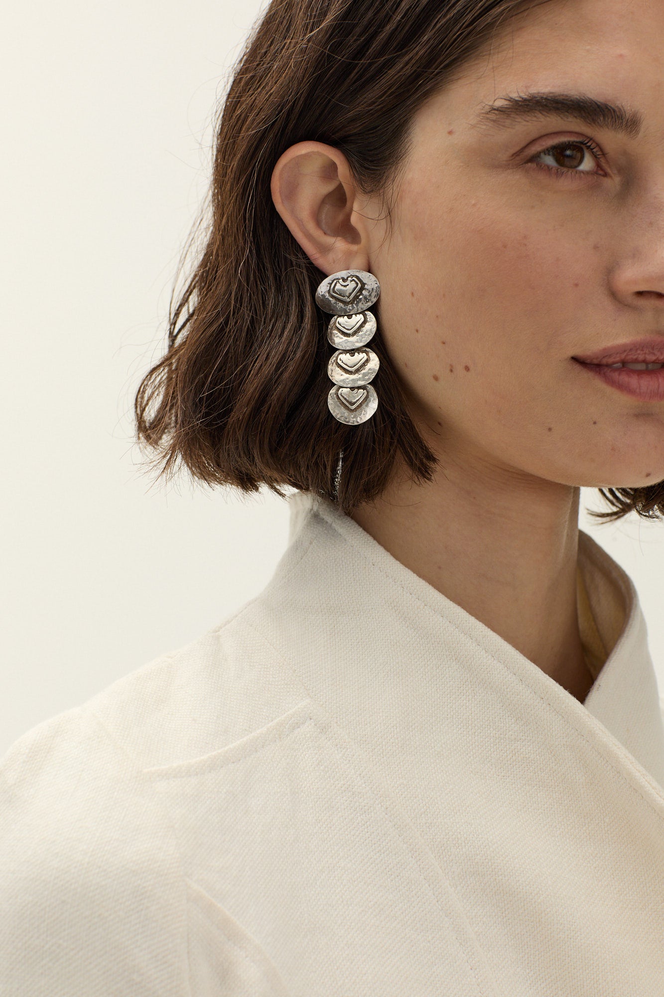 Criolla Silver Earrings