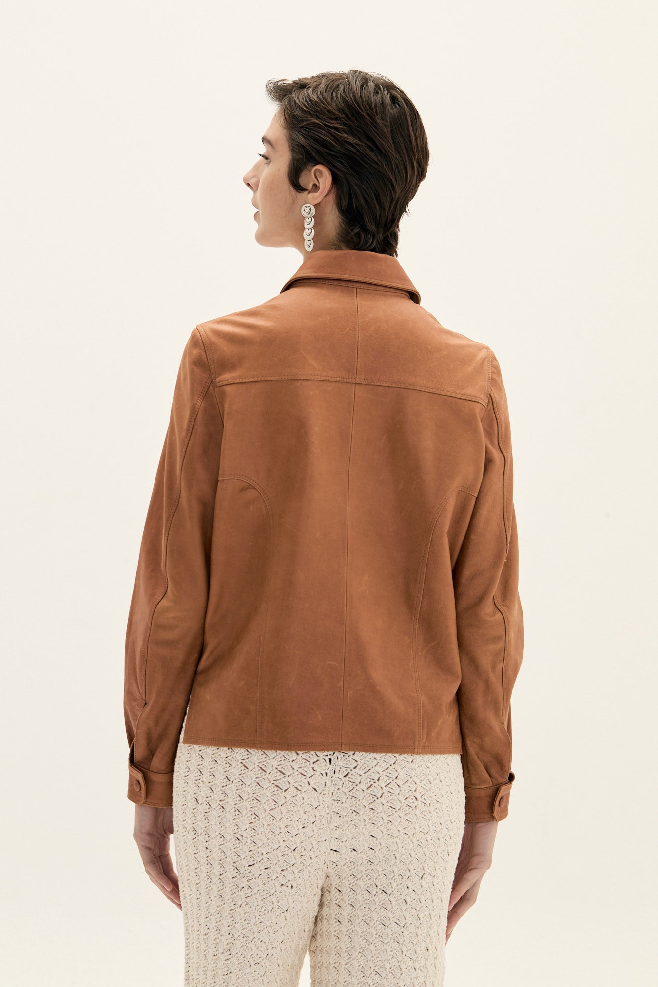 Rivero Leather Shirt