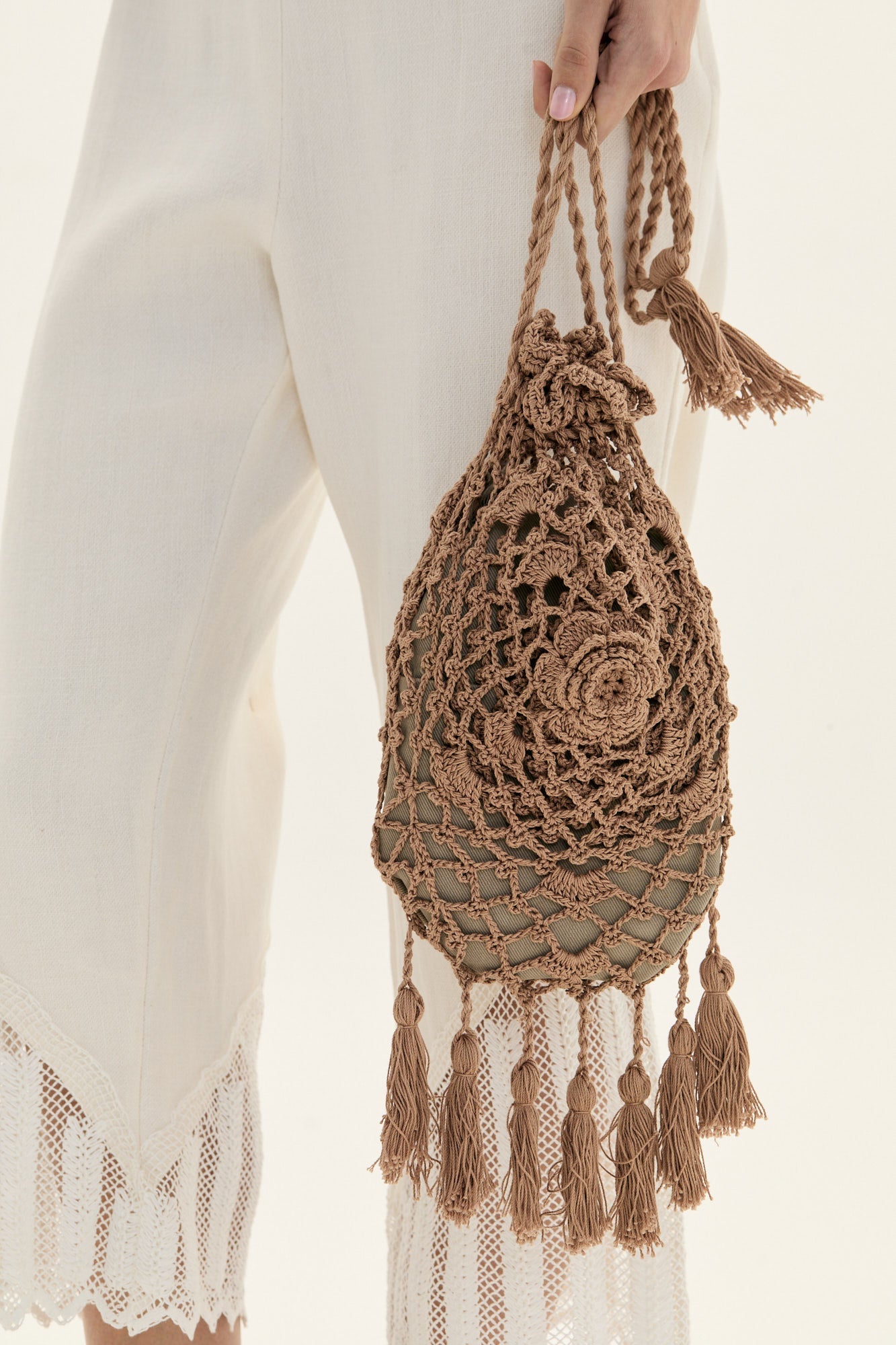 Malva Hand Crochet Handbag