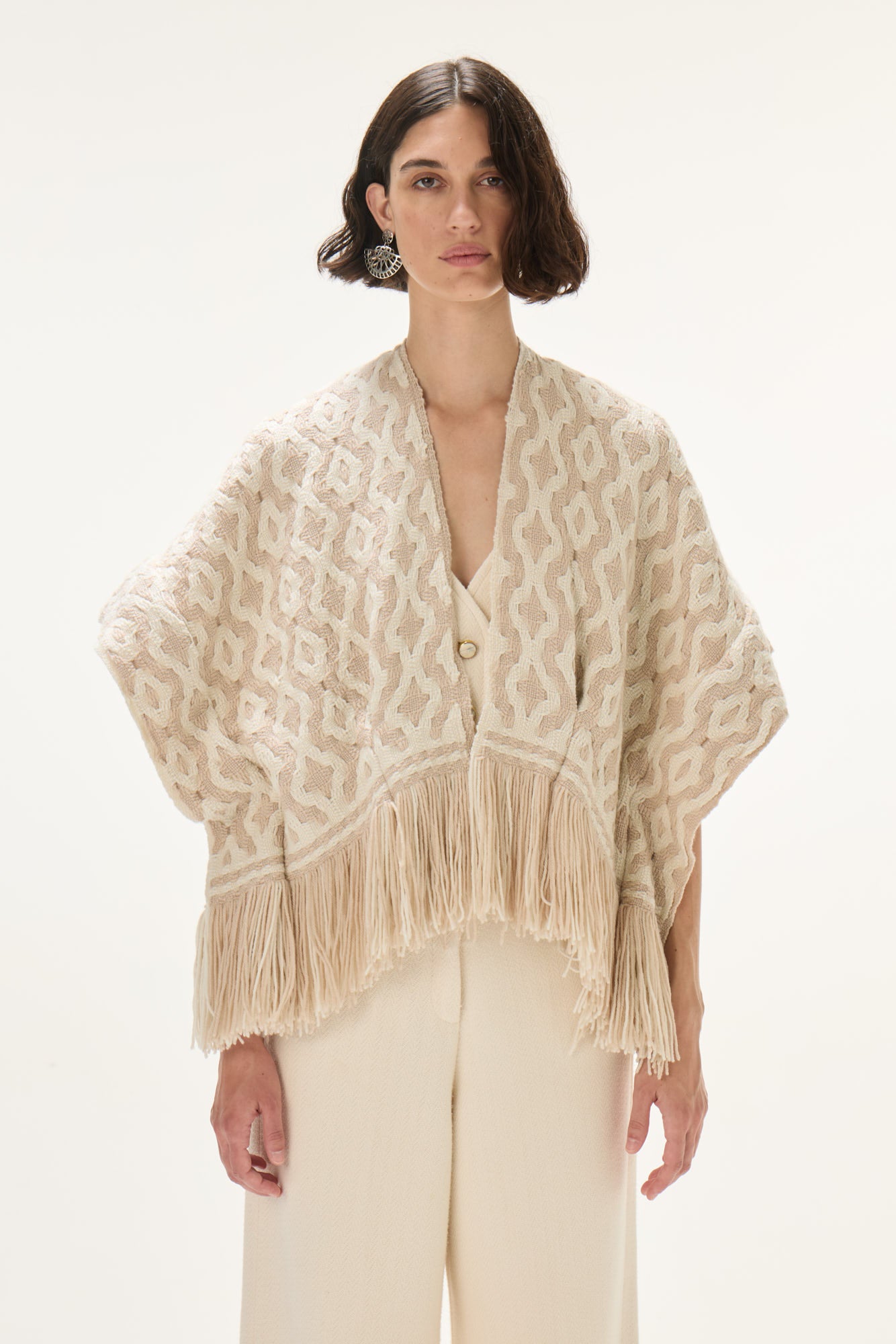 Acacia Short Poncho