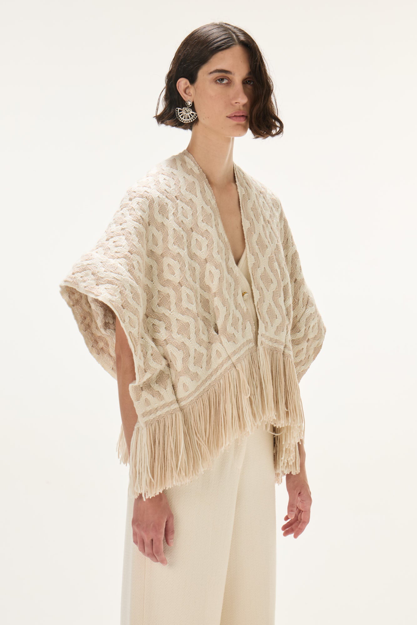 Acacia Short Poncho