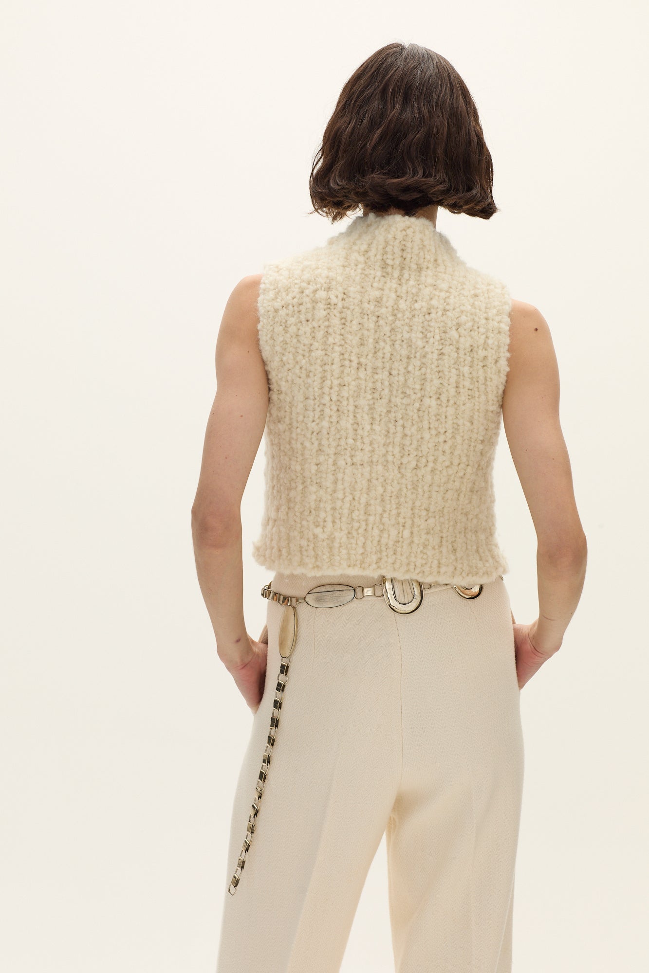 Lira Hand Knitted Waistcoat