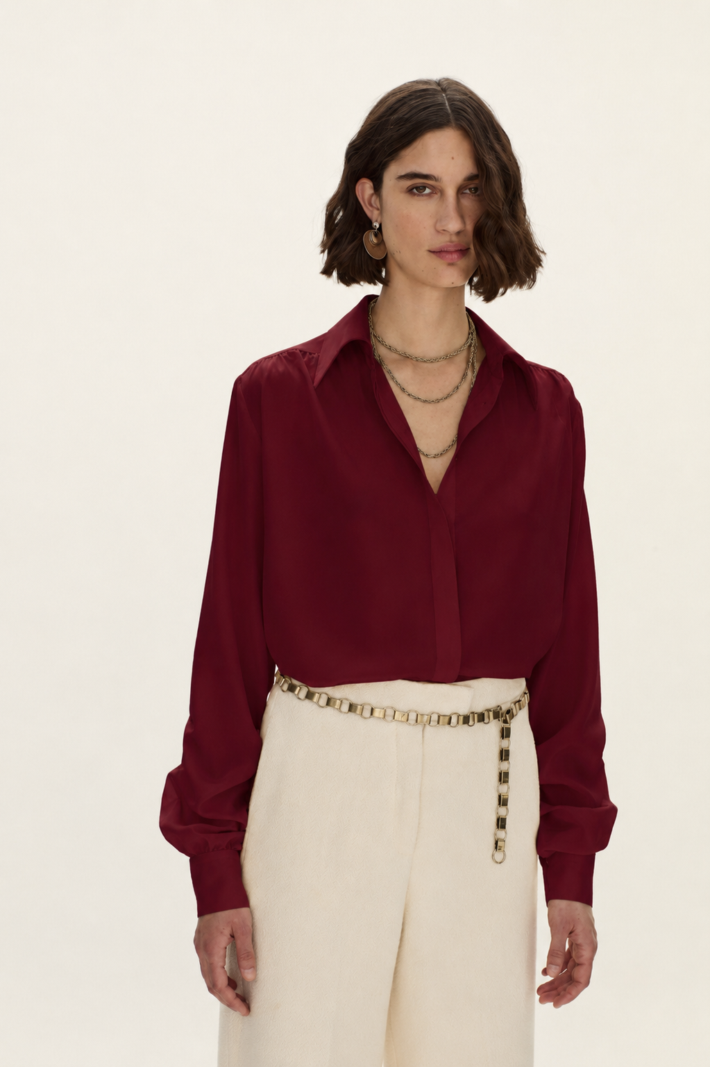 Azabache Silk Shirt