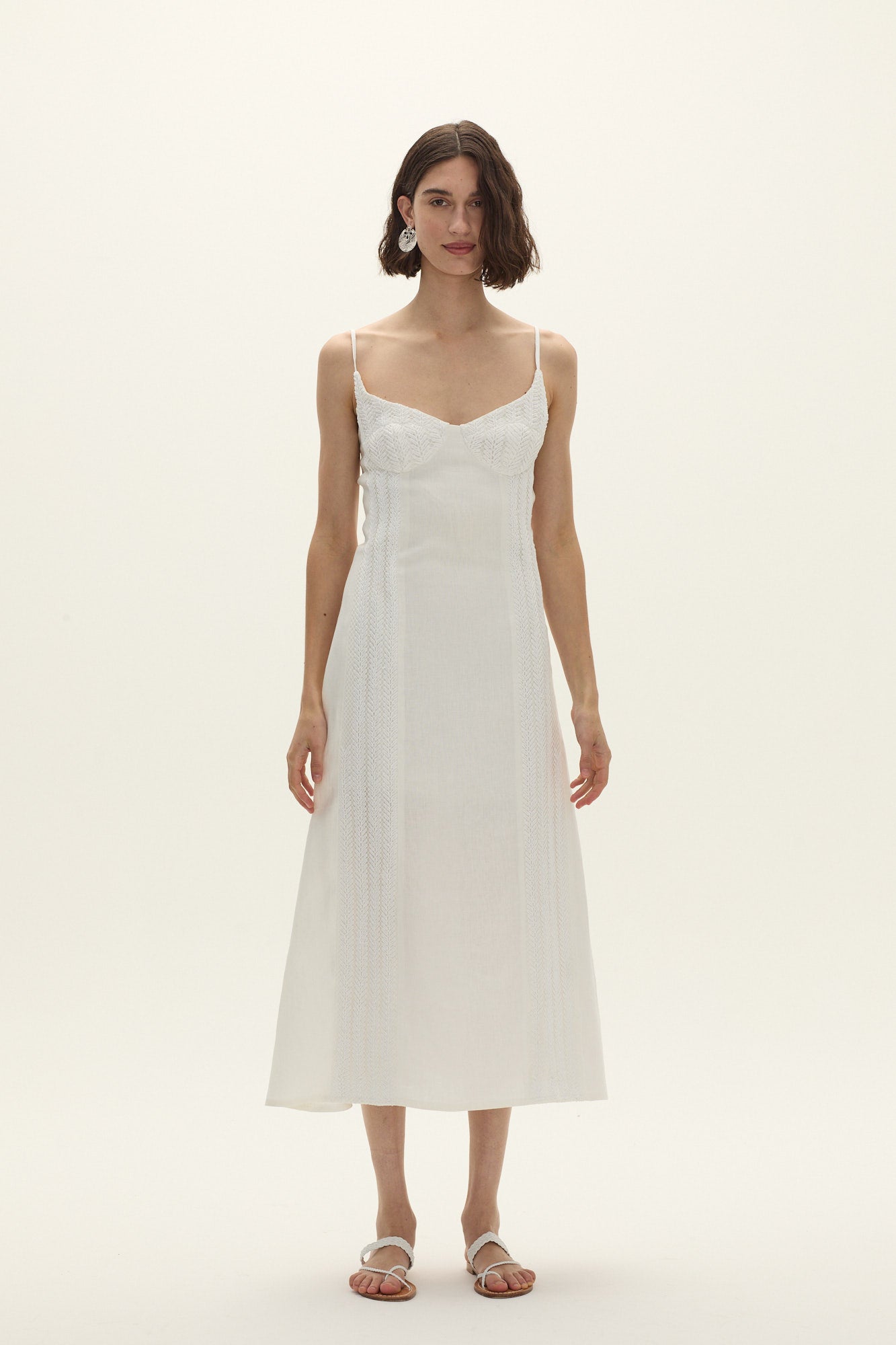 Espiga Linen Dress