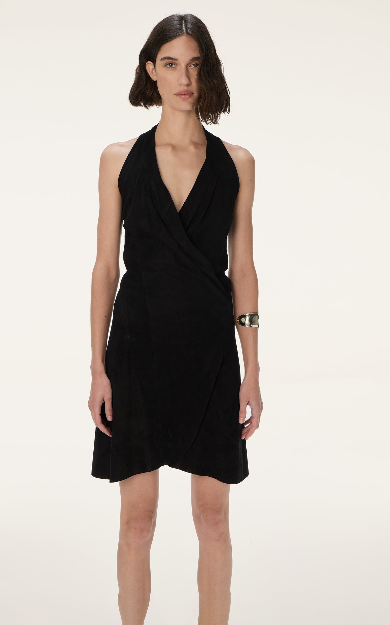 Fuste Goatskin Suede Dress