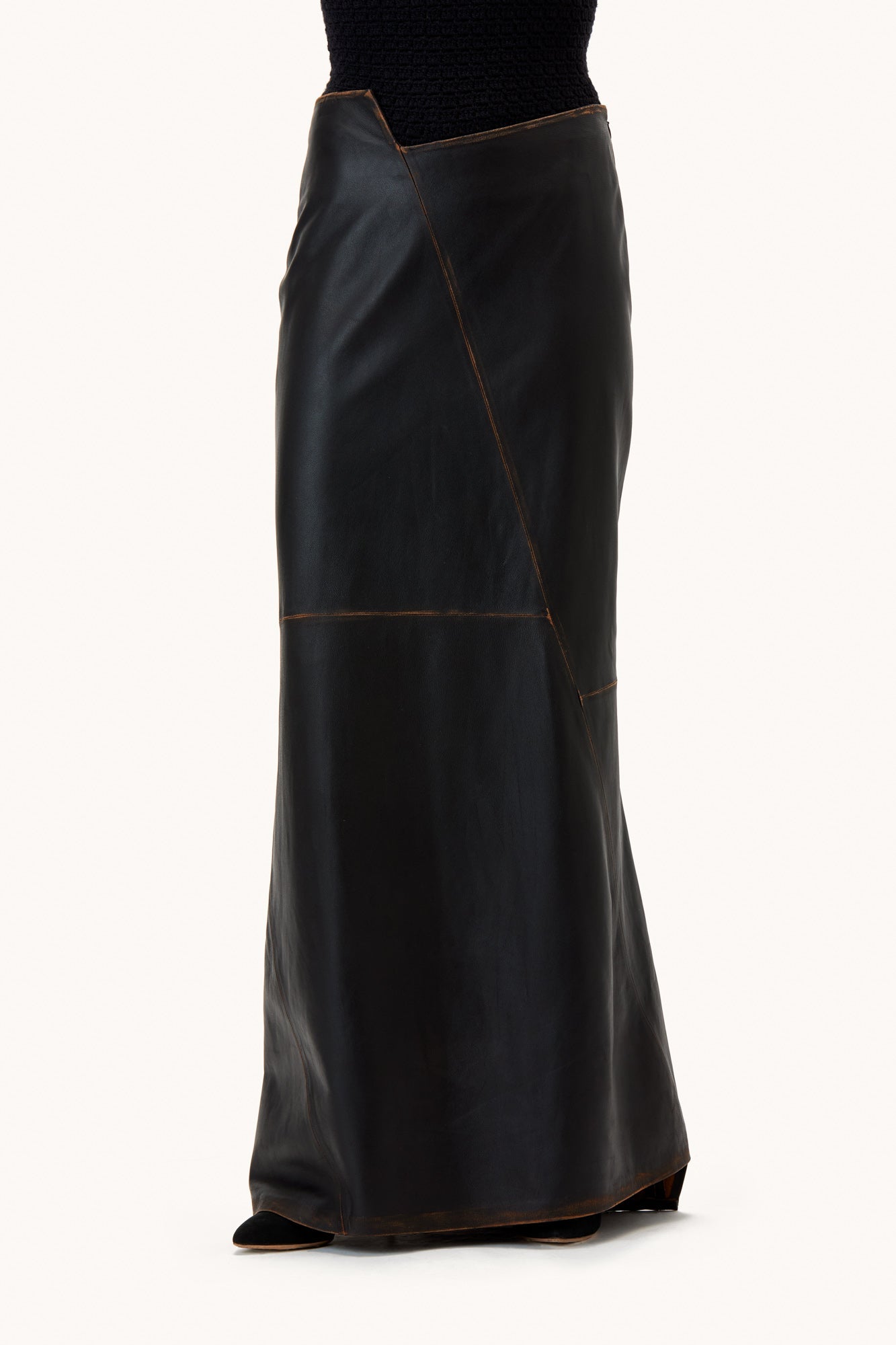 Manada Leather Skirt