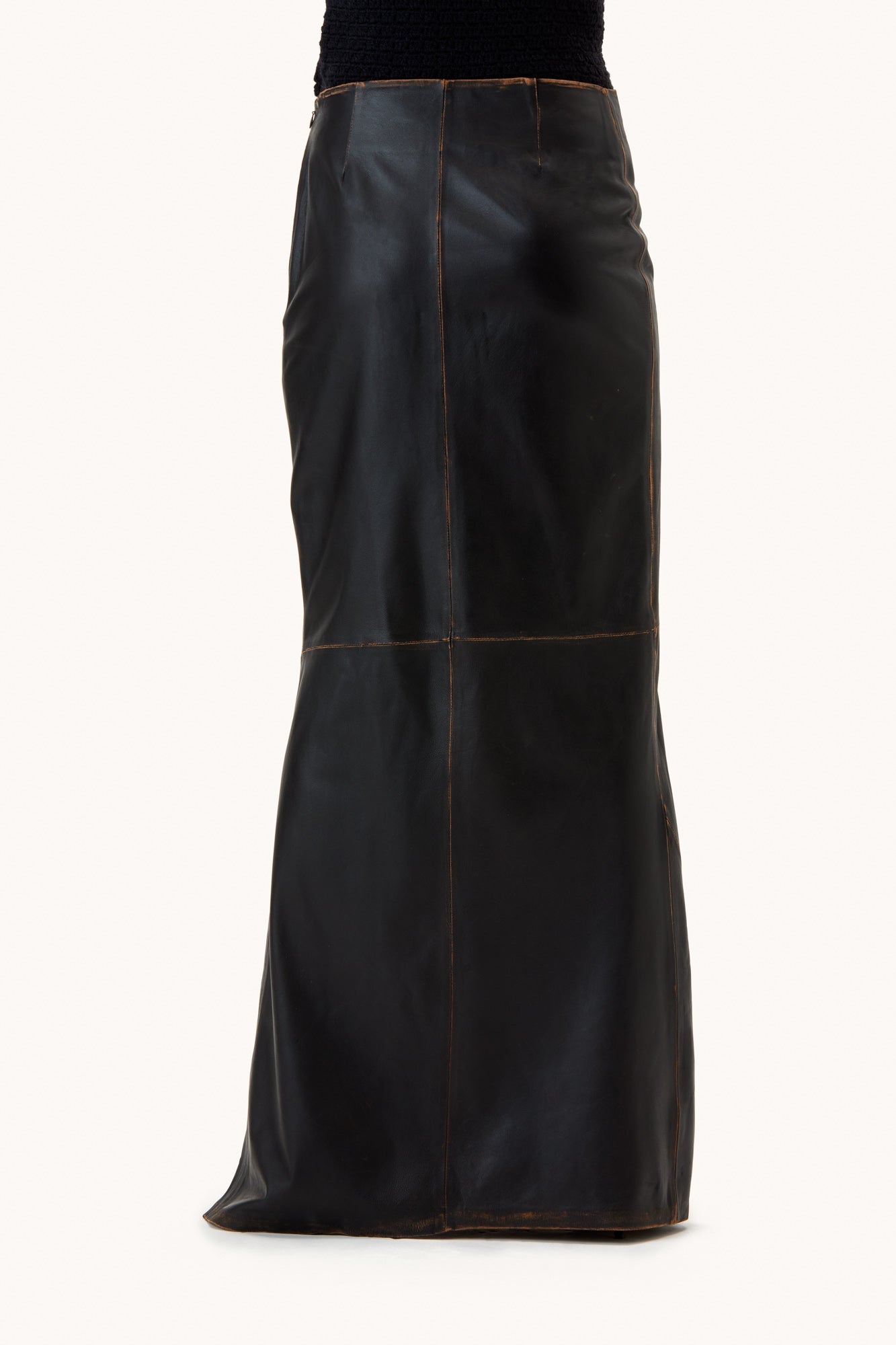 Manada Leather Skirt