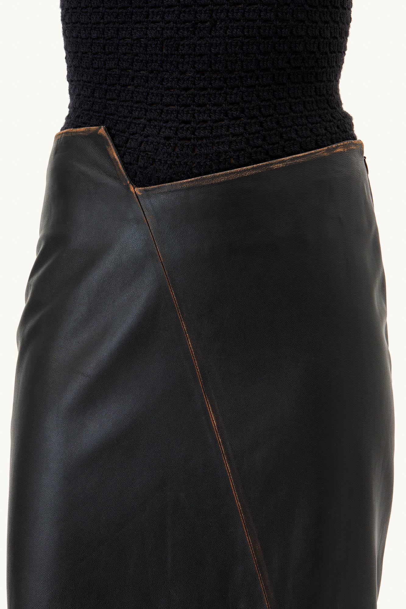 Manada Leather Skirt