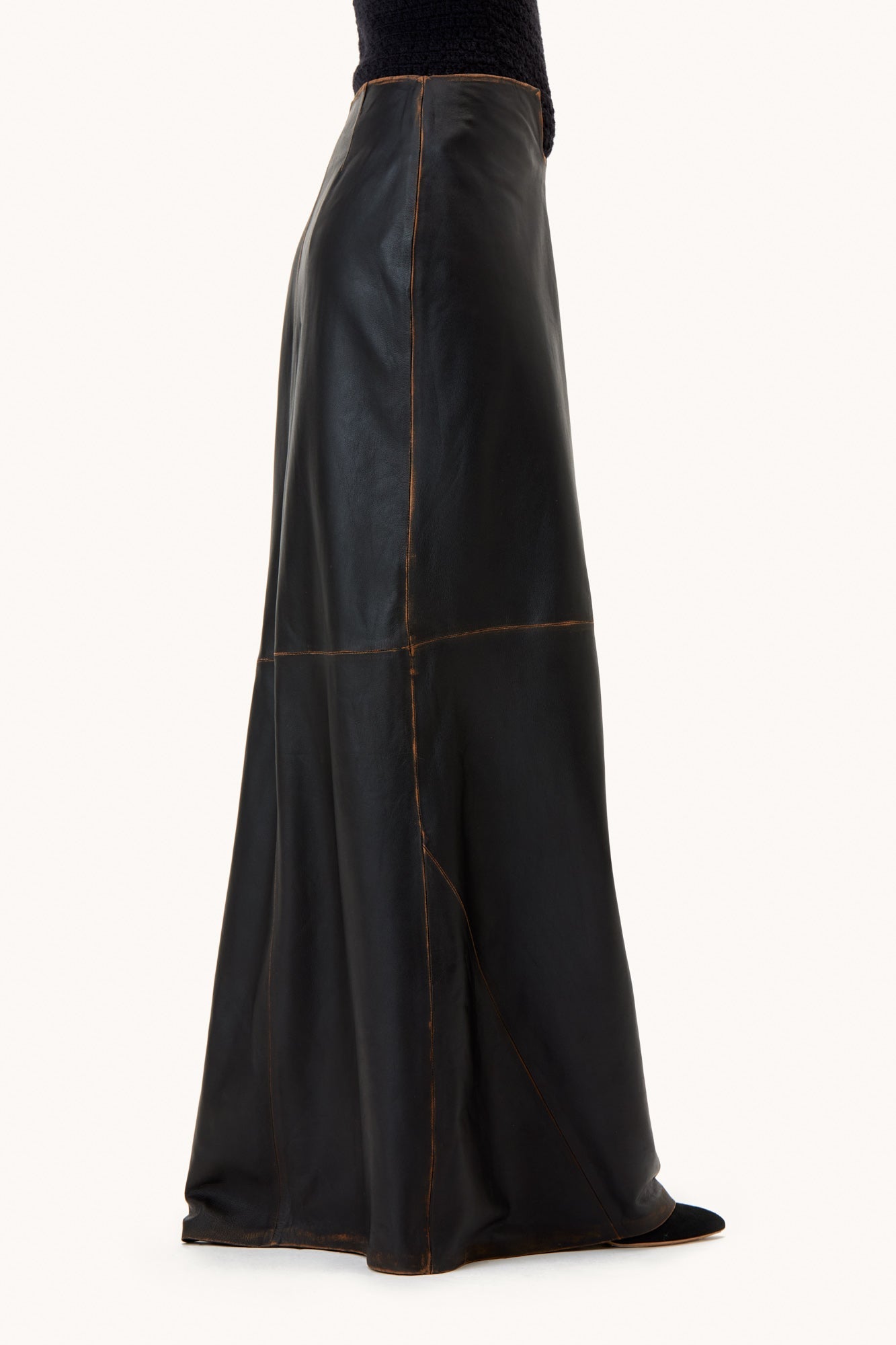 Manada Leather Skirt