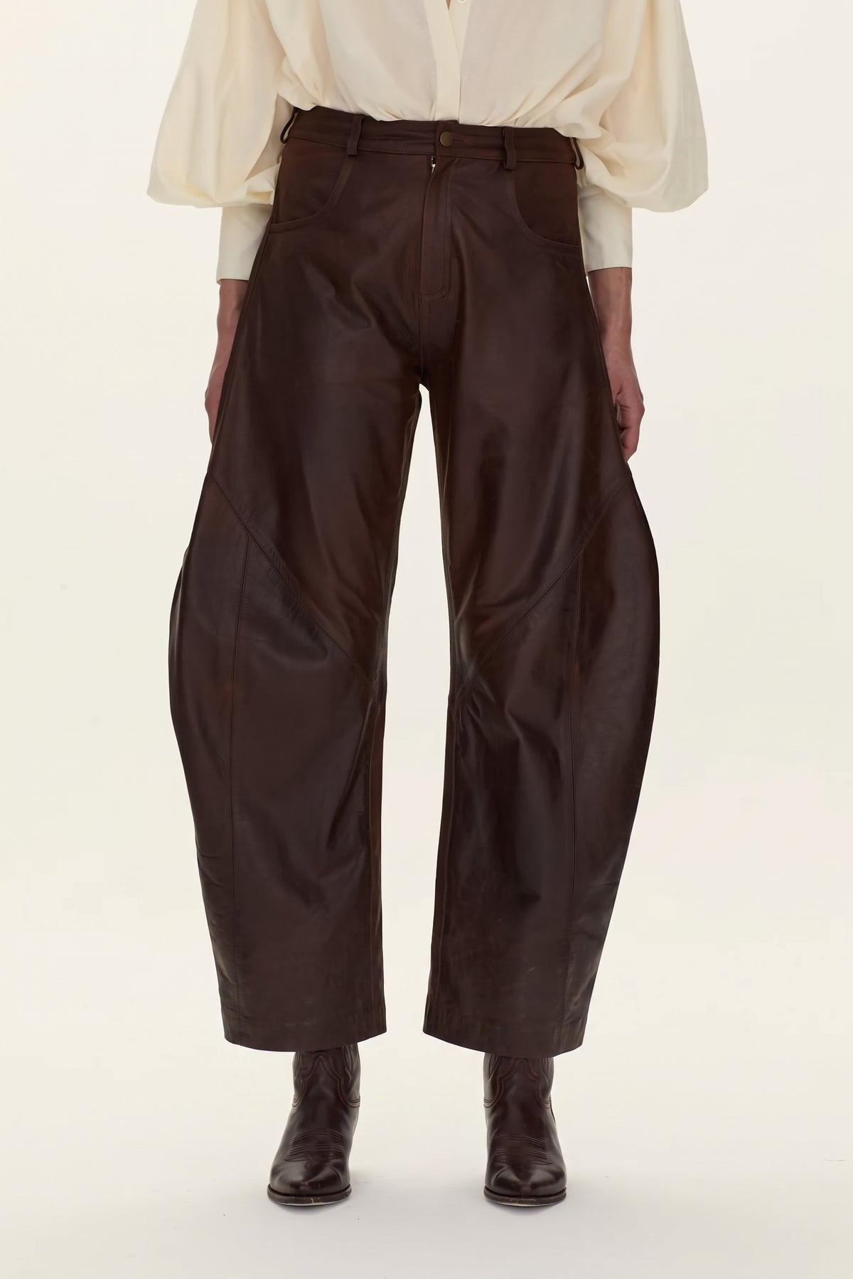 Quebrada Leather Trousers