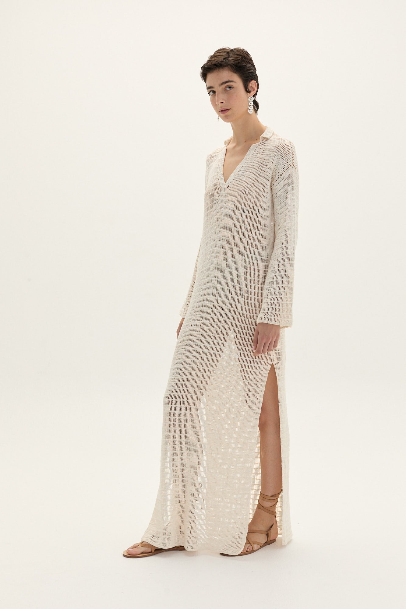 Marina Hand Crochet Kaftan