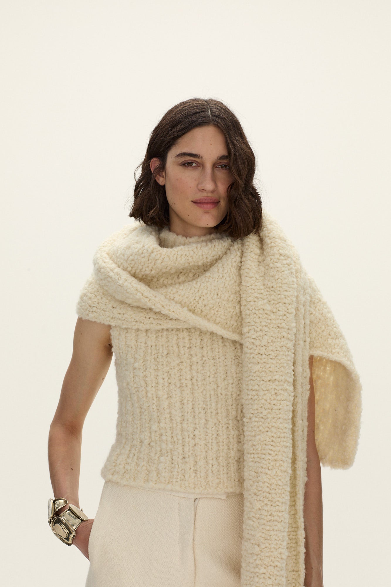 Ollero Hand Knitted Scarf