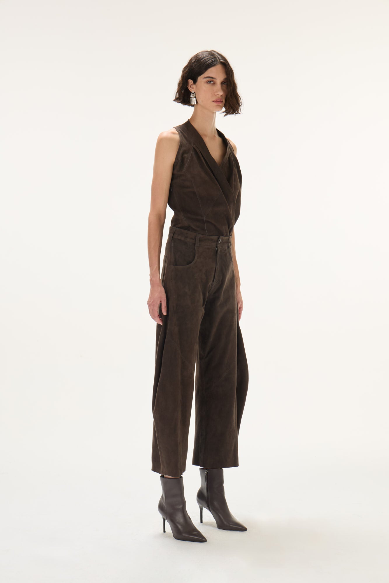 Quebrada Suede Trousers