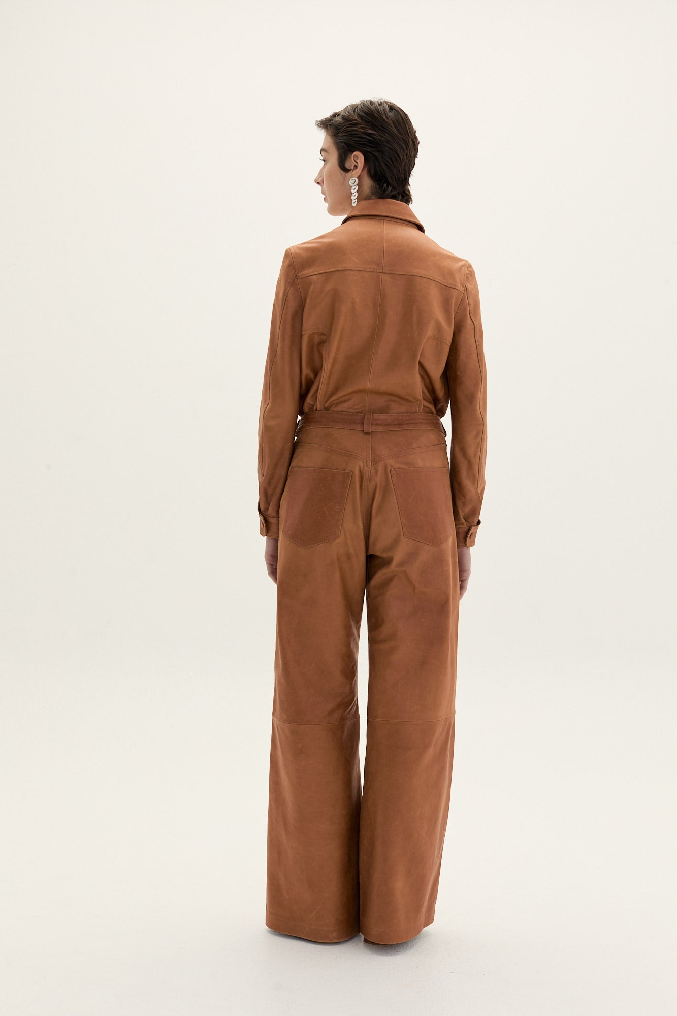 Rivero Leather Trousers