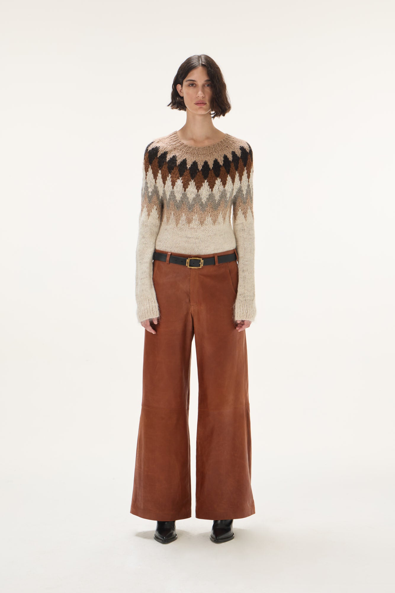 Rivero Leather Trousers