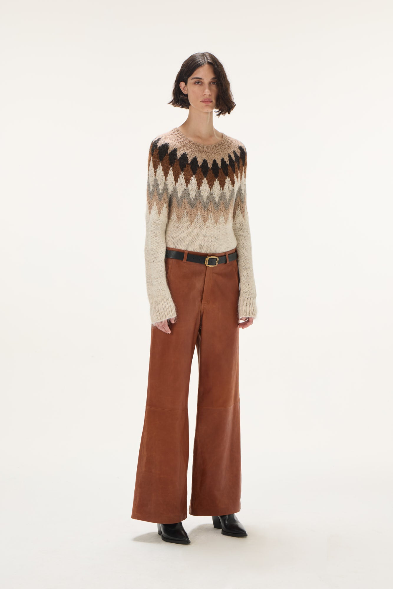 Rivero Leather Trousers