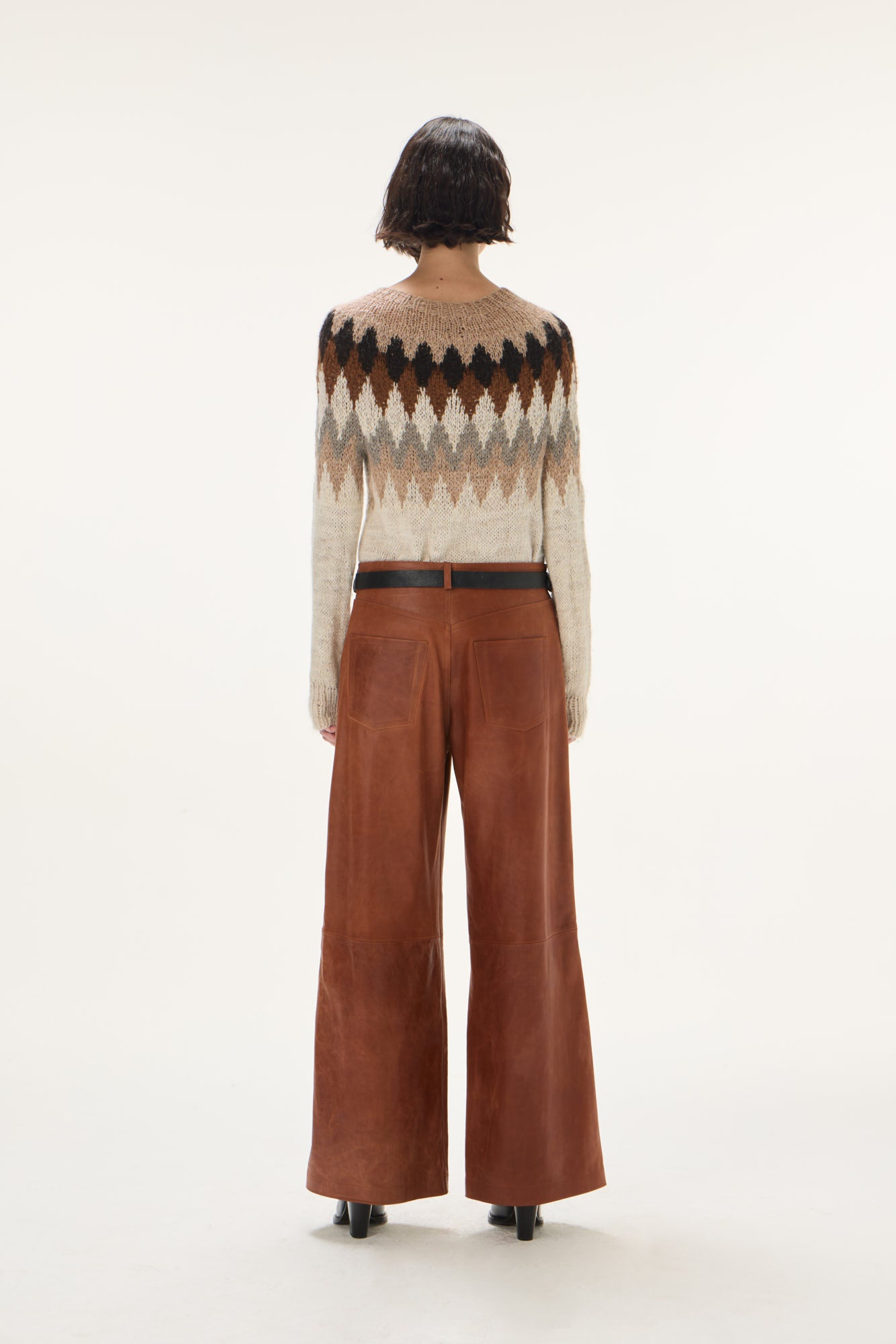 Rivero Leather Trousers