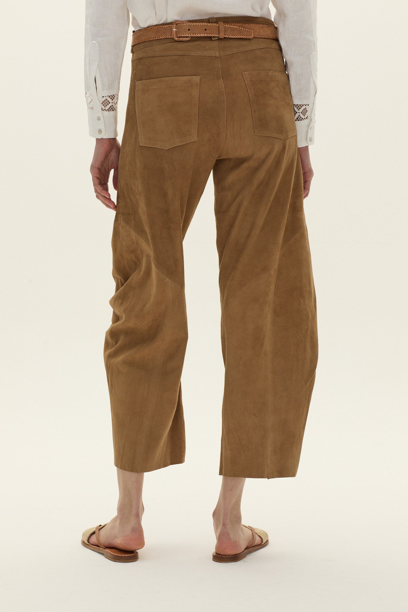 Quebrada Suede Trousers