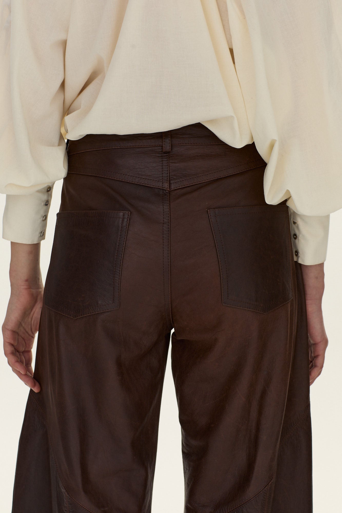 Quebrada Leather Trousers