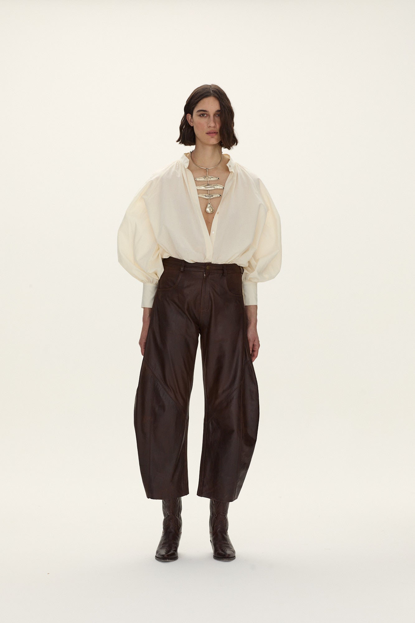 Quebrada Leather Trousers