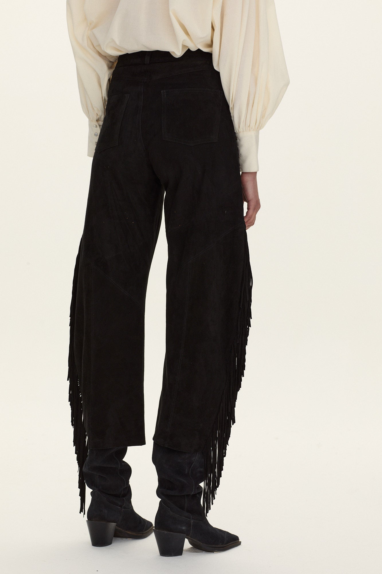 Quebrada Leather Fringes Pant