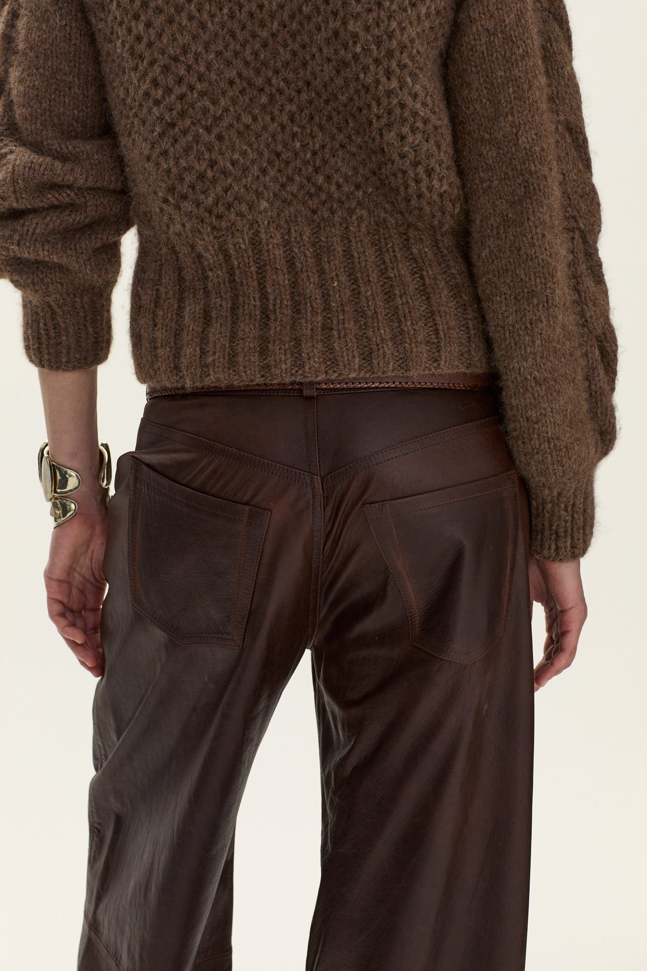 Rivero Leather Trousers