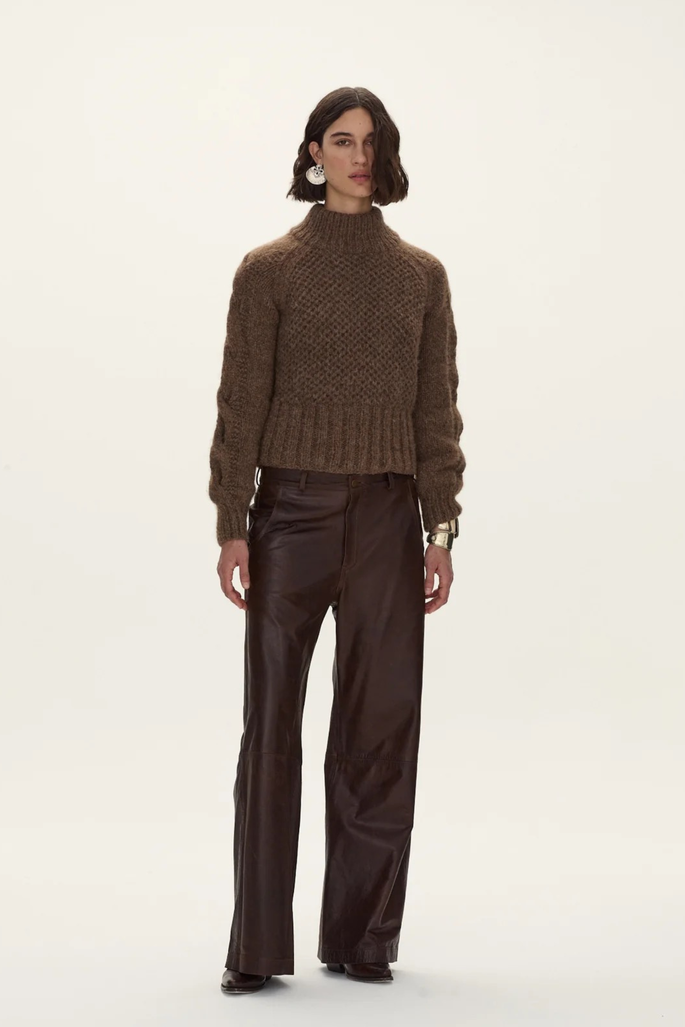 Rivero Leather Trousers