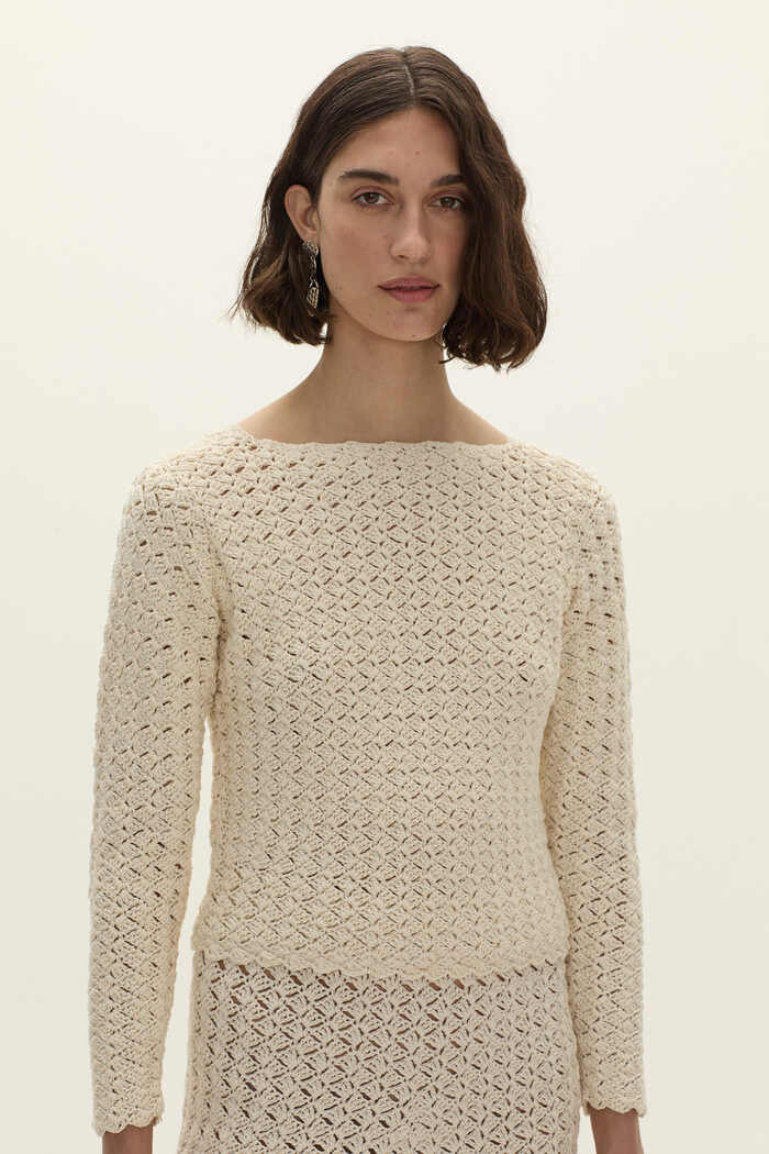 Serena Hand Crochet Top